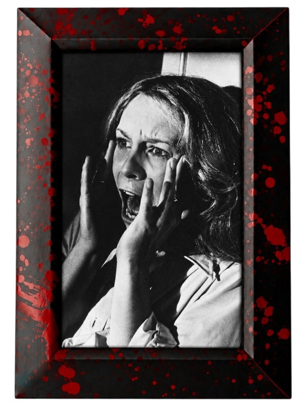 Vintage Horror Bloody Halloween Micheal Myers Retro Grunge Framed Art Priny